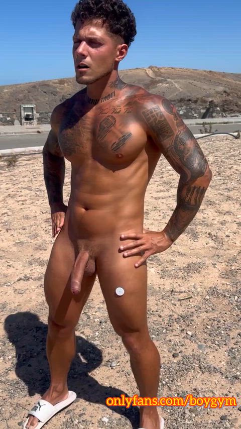 Big Dick Cock Cum Cumshot Gay Jerk Off NSFW OnlyFans Porn GIF by boygym