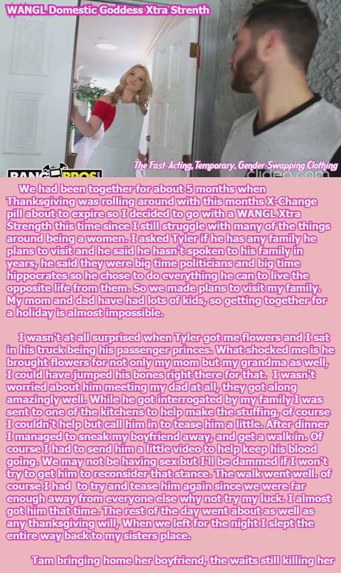 Tam taking home her boyfriend for the first time while the wait is still killing her