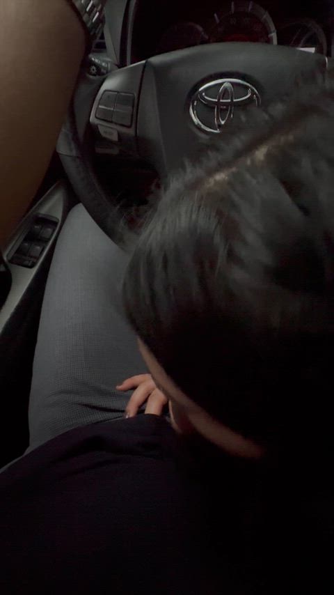 During the slow-[m]oving traffic