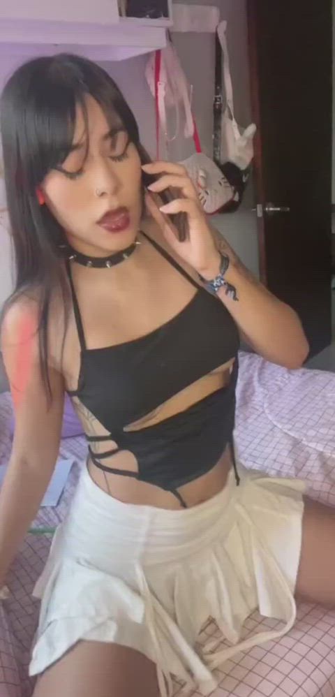 My girlfriend needed a break from us. She spent the weekend at my friends house to destress while I stayed home alone,thinking of where she could visit next say yea if you want her.