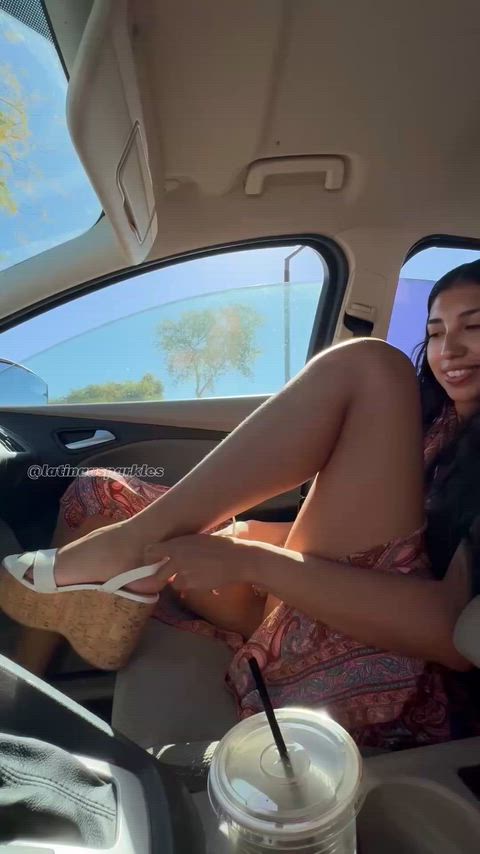 Pick me up just to suck my toes..;)