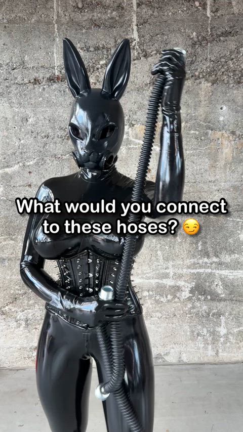 Catsuit Corset Fetish Kinky Latex Latex Gloves Mask OnlyFans Rubber Silicone Porn GIF by missfetilicious