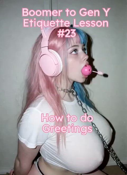 boomer’s guide to greeting a gen-z girl