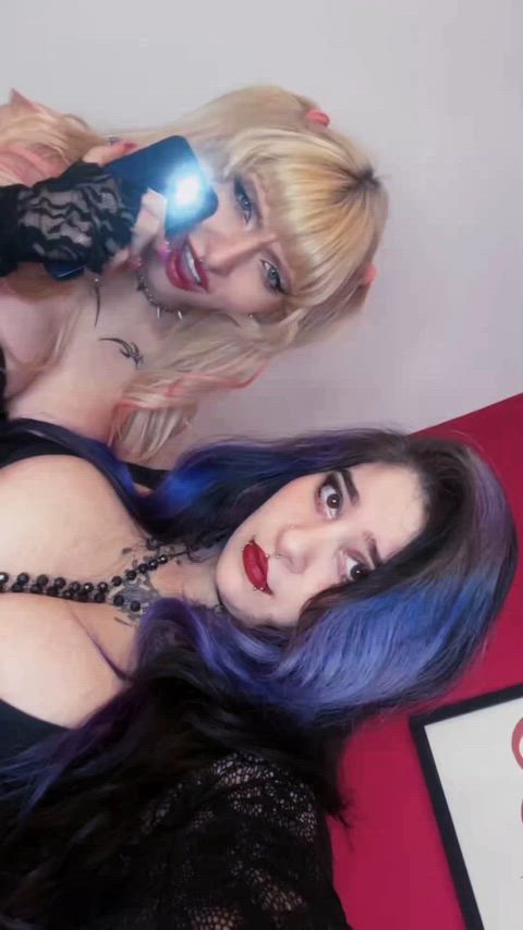 Alt Amateur BBW Big Tits Goth OnlyFans Raven TikTok Tits r/TikTits Porn GIF by raven.roth