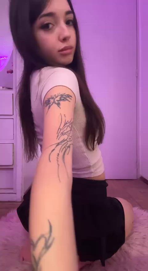 cute view under my skirt for you