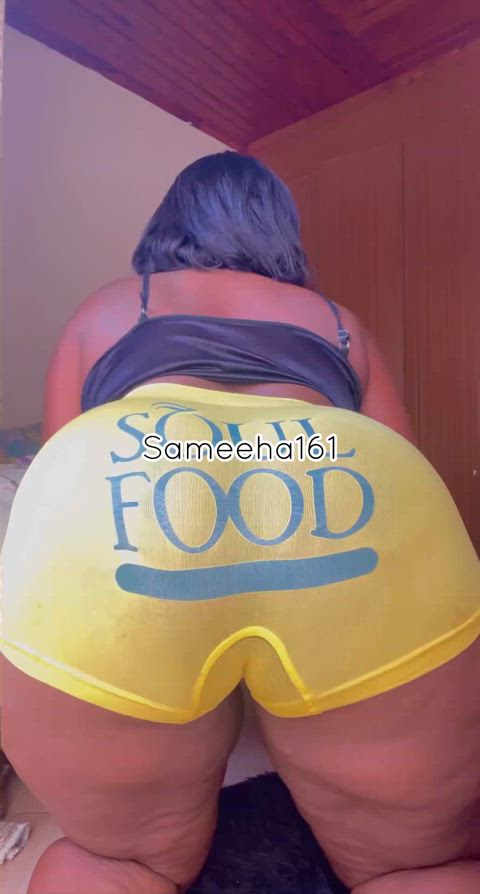 Ass BBW Big Ass Cum Ebony Hotwife MILF POV Pussy Thick Porn GIF by sameeha161
