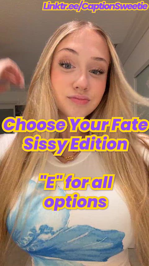 Mmhmm...Choose your sissy fate Baby 🥵🥵
