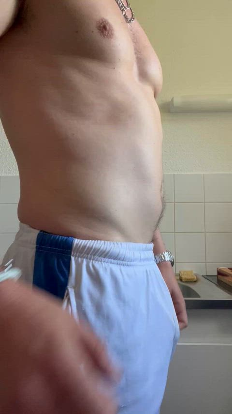 Hairy and Uncut 👀🔥 Raw and Natural - Soft cock reaveal 💦