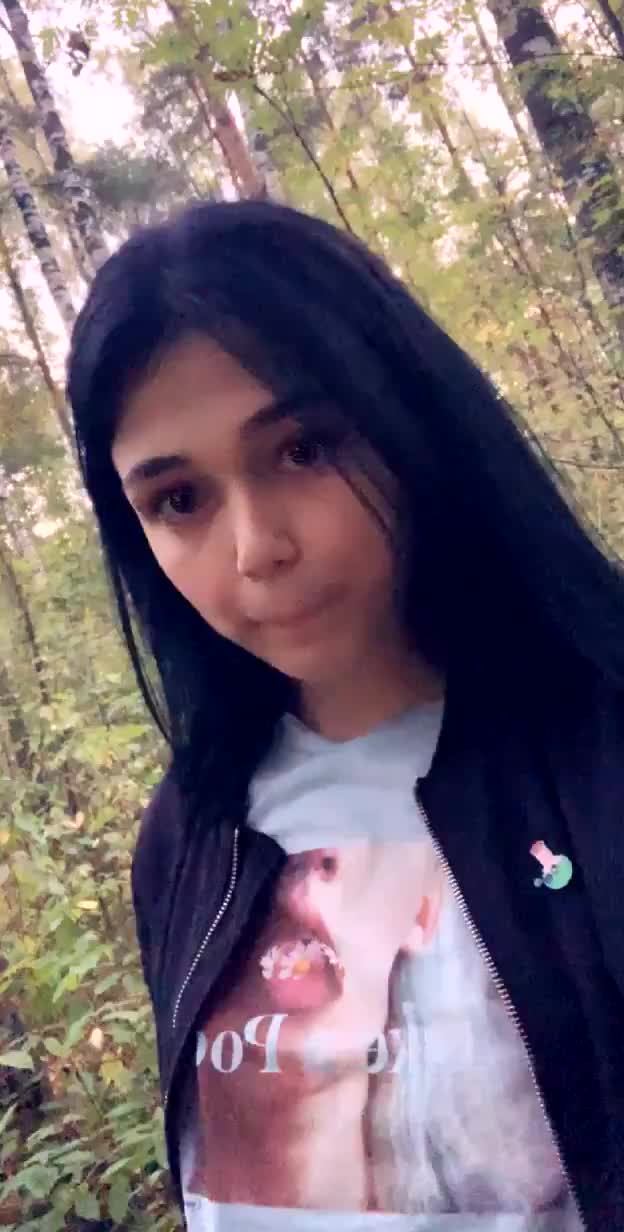 In the woods