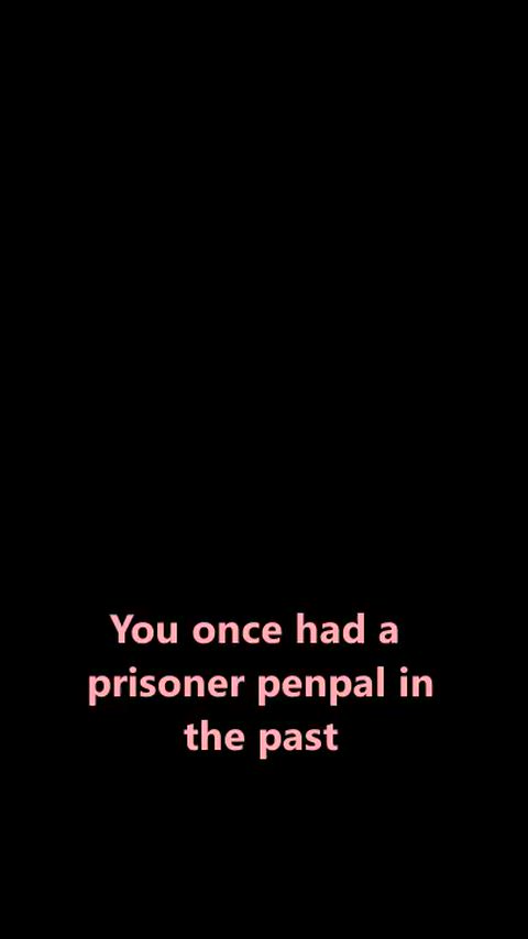 You’re gonna try and get some more penpals ain’t ya