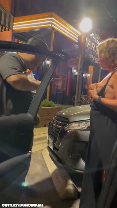 Amateur Flashing Funny Funny Porn Public Tits Trashy Trashy Boners r/NSFWFunny Porn GIF by duromami
