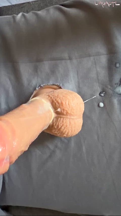 Amateur Big Dick Booty Cum Cumshot Dildo Latina Orgasm Porn GIF by lavala