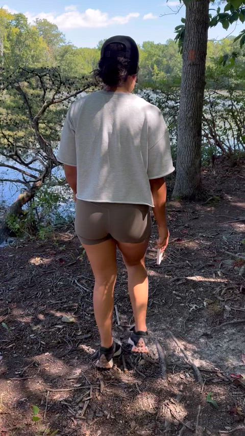 Quickie in the woods