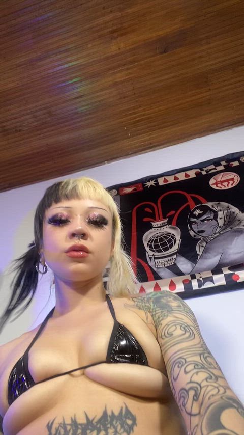 Goth Pussy Pussy Lips Tattoo Tattooed Tight Pussy Porn GIF by abbynutcracker