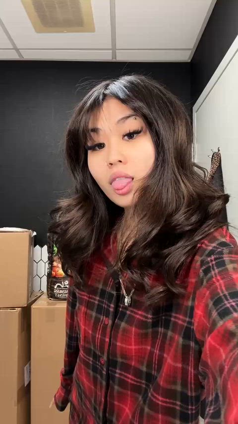 cutie's hair done up top, hairless down bottom. does daddy like? 🥺💕