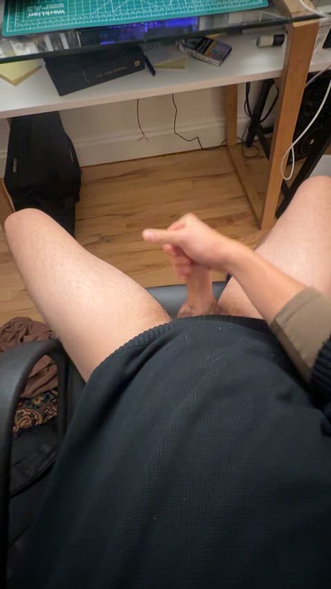 (24) Need someone under my desk while im at work