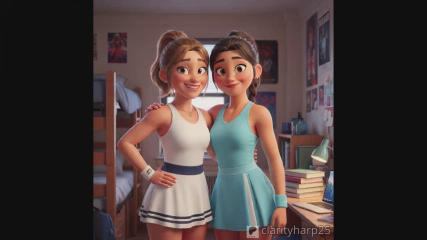 College tennis girls