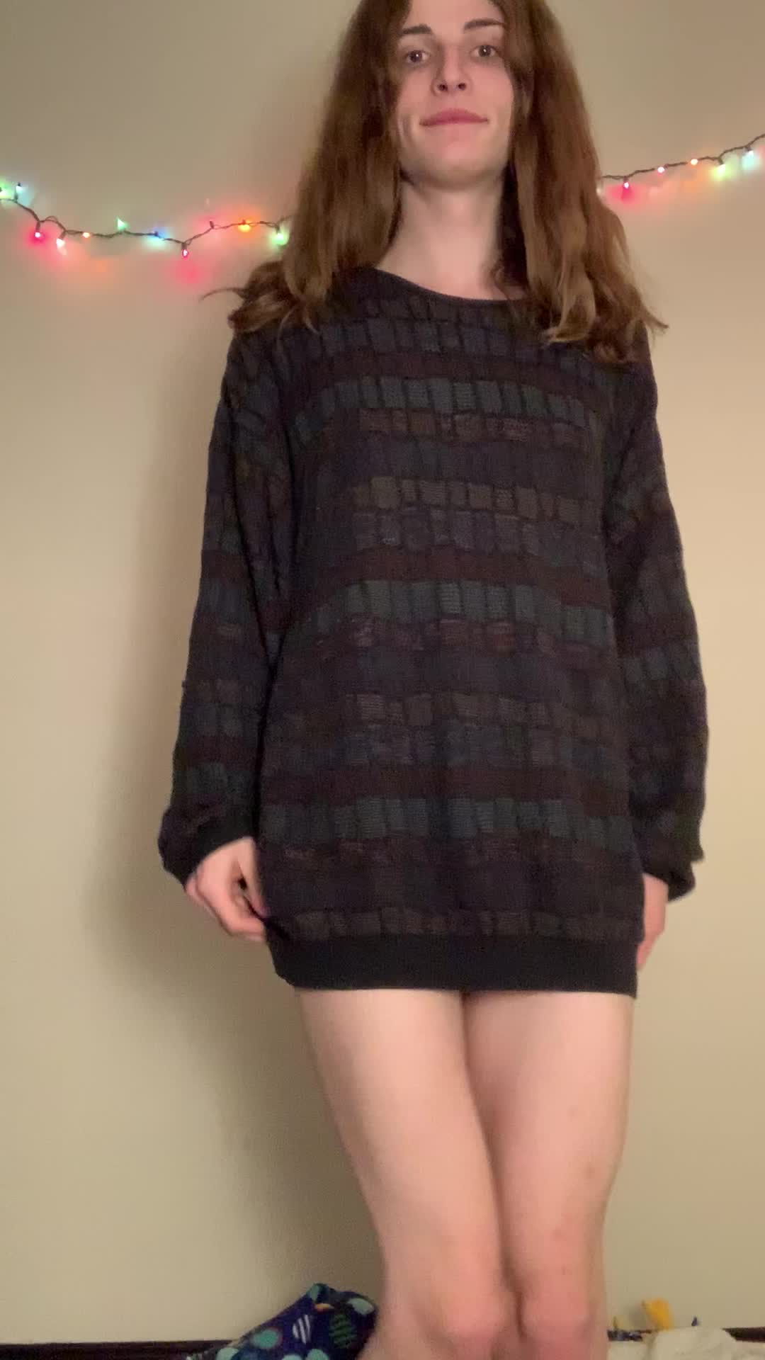 Sweaters and undies💙🤍