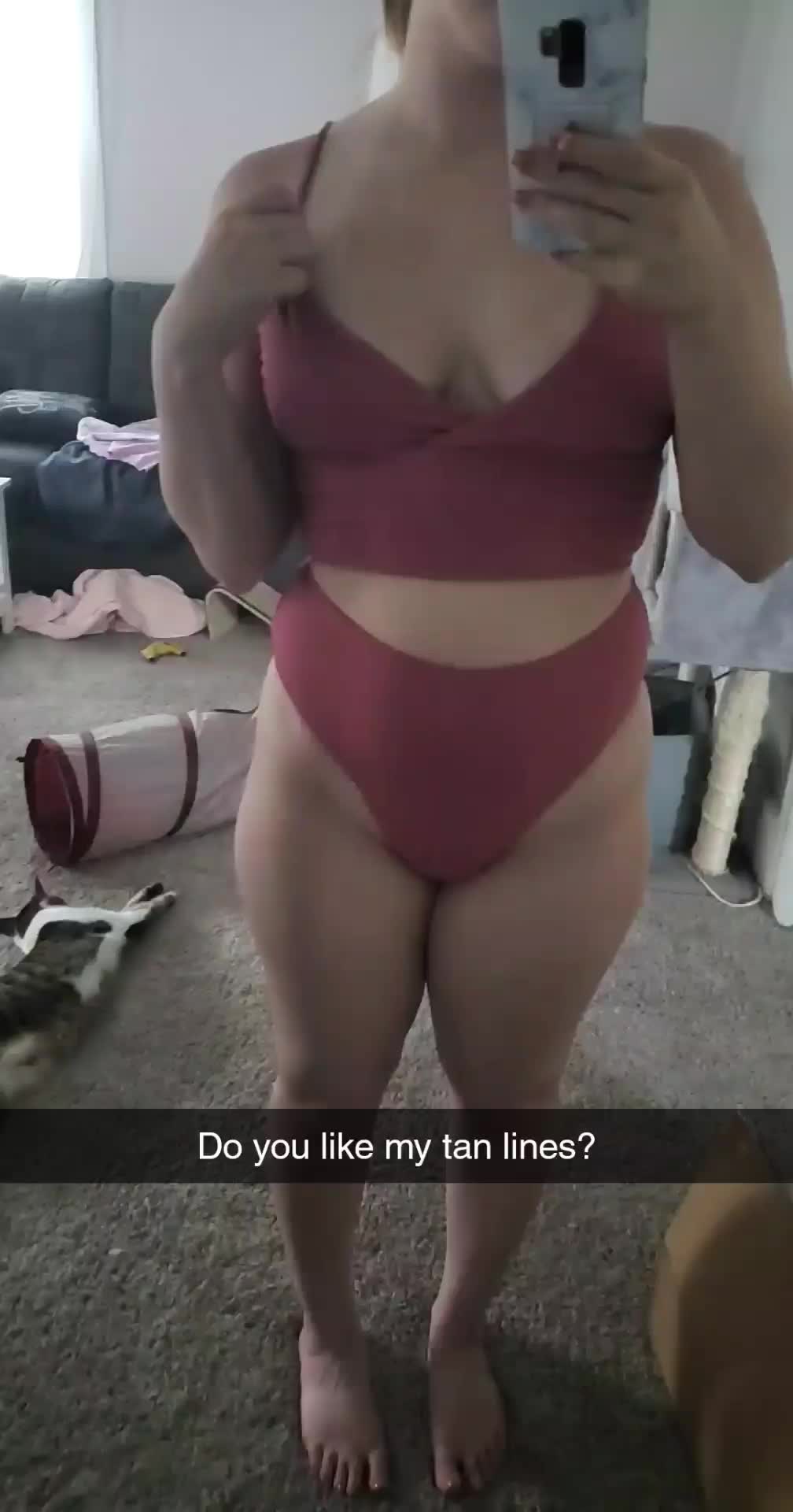 Do you like my tan lines? oc
