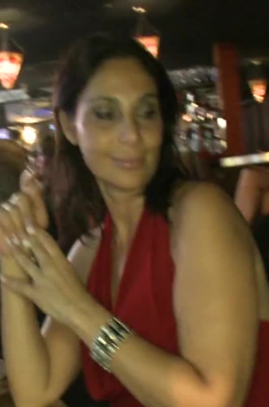 He Finds A Hot Cougar And Cums On Her Big Tits