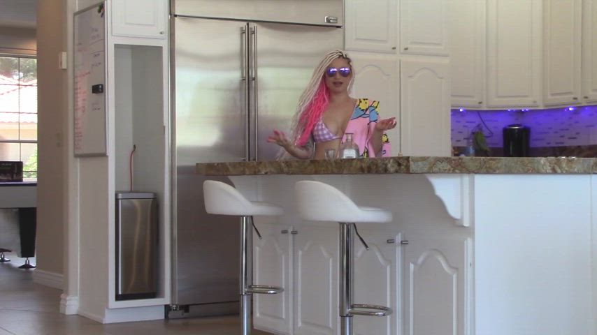 I invited people over for my pool party, We pre-gamed & then one of the guys shot cum inside me doggylestyle.