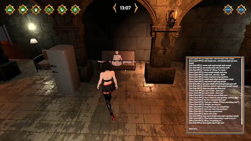 I'm Gabriella, a game developer with a real passion for kink. I spent several years working as a dominatrix (Mostly while I was at college), and those experiences inspired me to create games that capture the raw intensity of power, submission, and erotic control. It started out as an opportunity to make some money, but I ended up liking so much that it has changed literally every single aspect of my life. I focus on making interactive games that feel authentic in a world where BDSM plays a major thumbnail