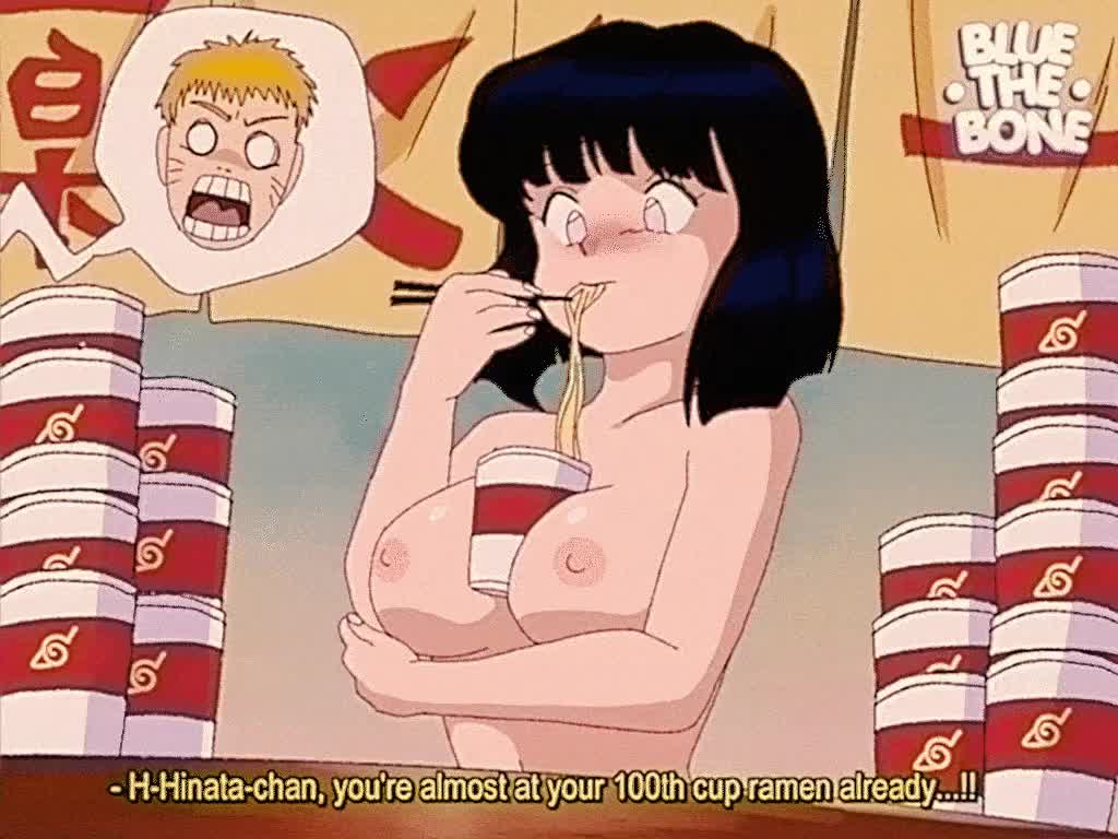 MILF Hinata succing ramen