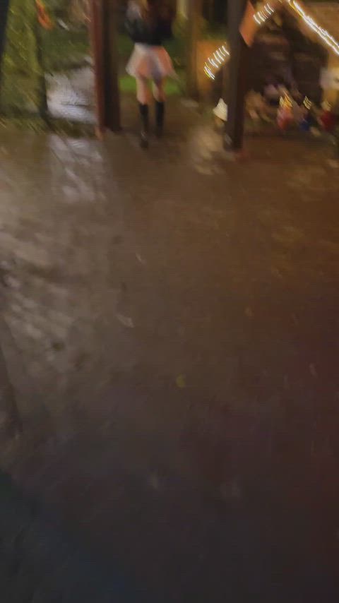 Can't let a little Rain ruin Girls Night Out