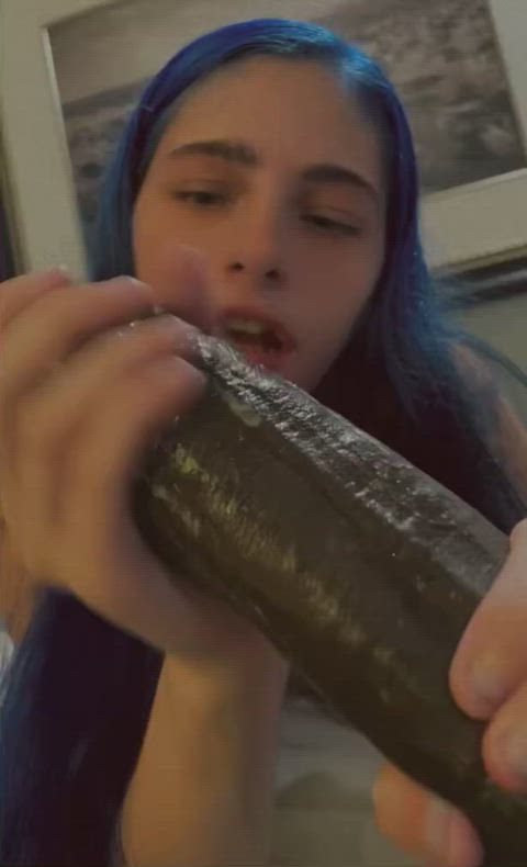 You check your girl's phone and find her sucking a monster BBC what will you do ?