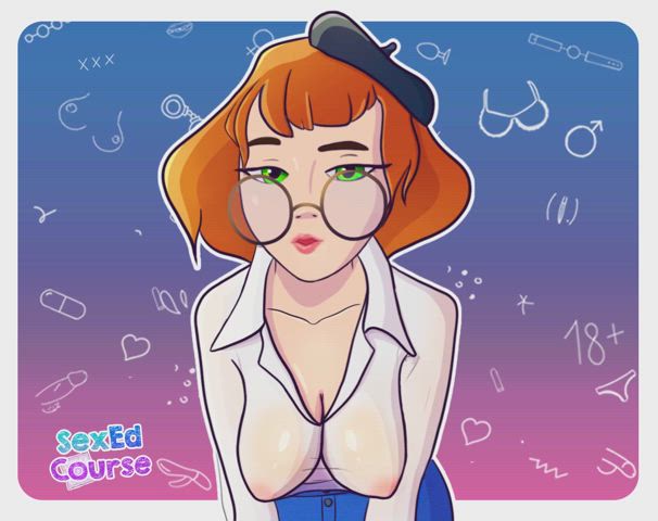 Teasing with her tits[SexEd Course](AlmondRaf)