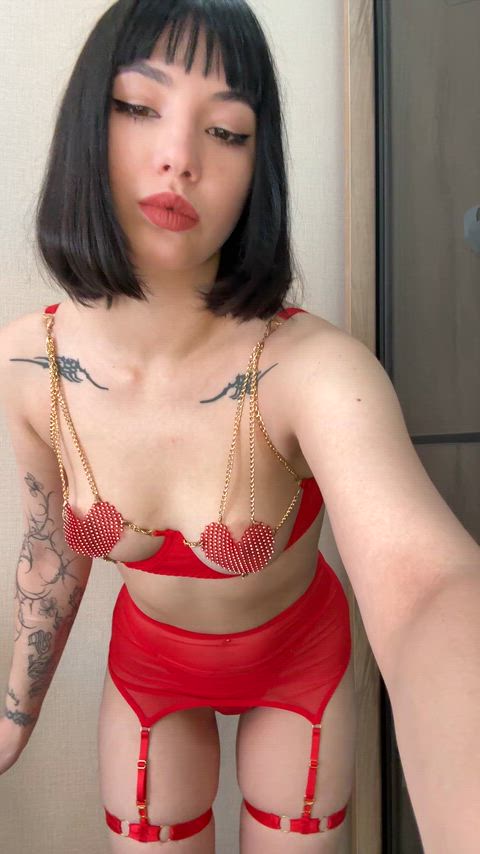 you might feel like taking off my garter belt