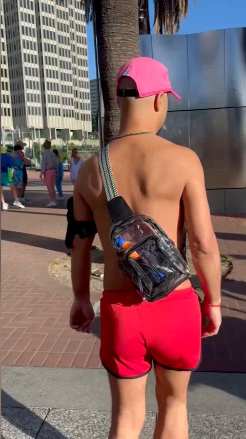 Exhibitionism Exhibitionist Nudist Public Porn GIF by swirl0831