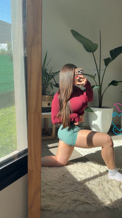 After the gym I like to do some stretches