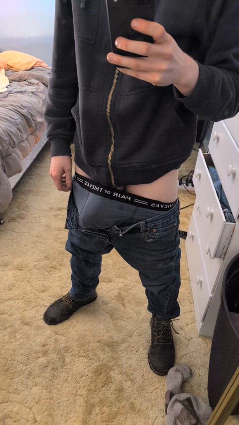 Whipping out my monster