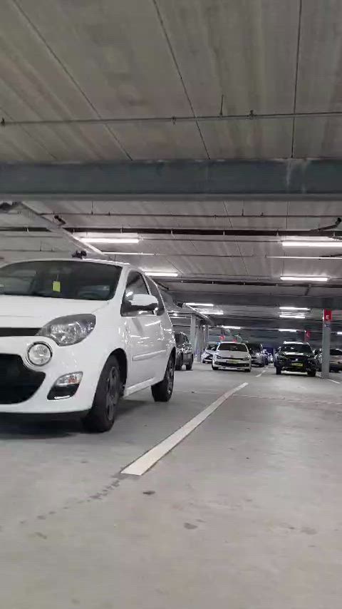 No panties Saturday in a full ikea parking lot