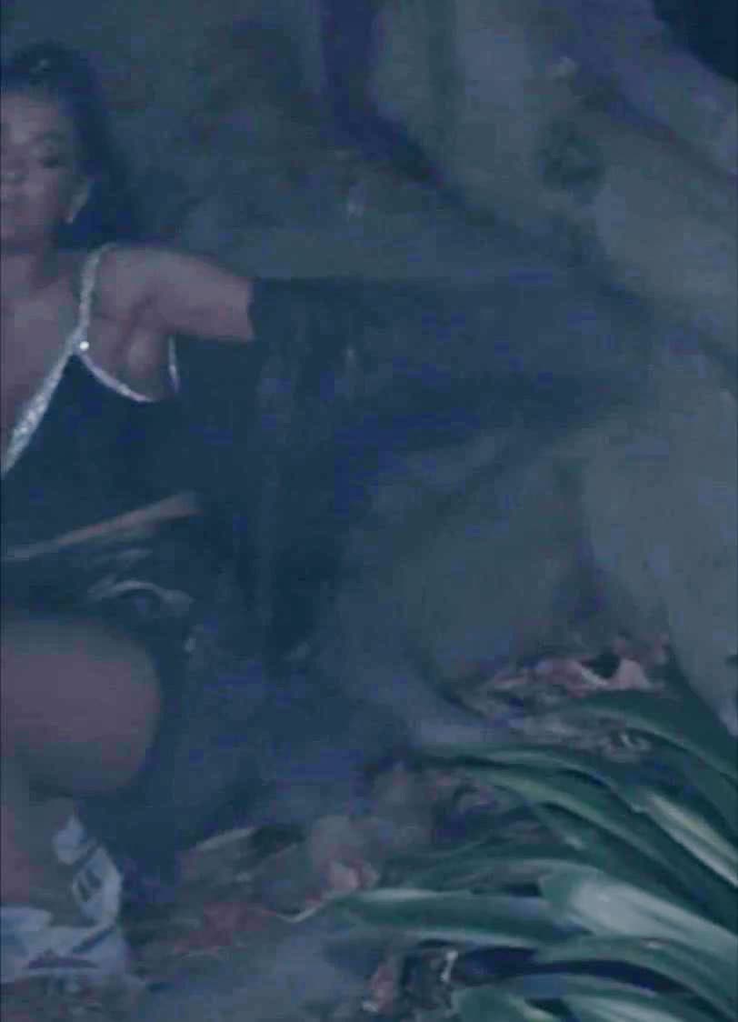 Closest we might come to seeing her tits