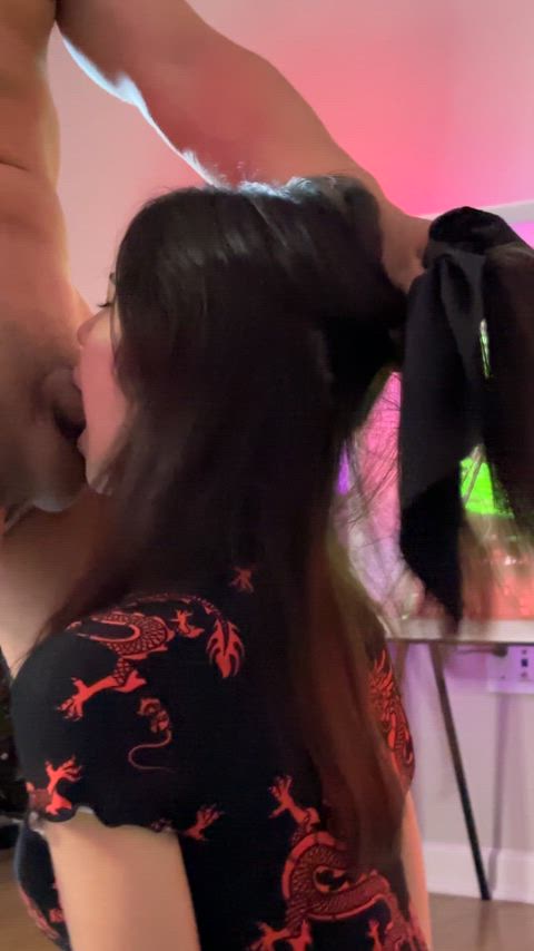 Please use me as your asian throat toy