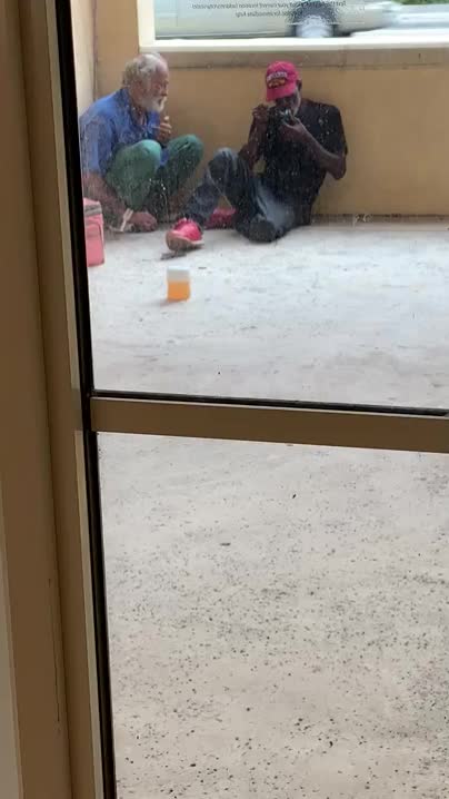 Homeless ass play