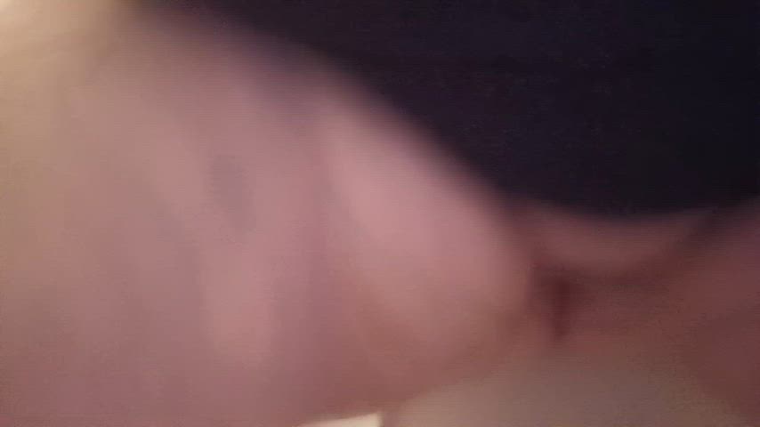 Can you see it drip down my thigh?