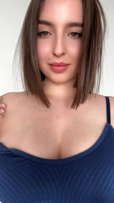 Ass Big Tits Brunette Natural Tits OnlyFans Solo Teen Tits Porn GIF by susanna