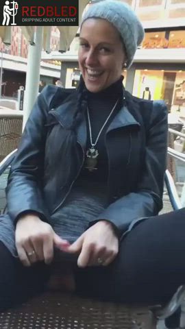 Amateur Flashing Public Porn GIF by redbledcom