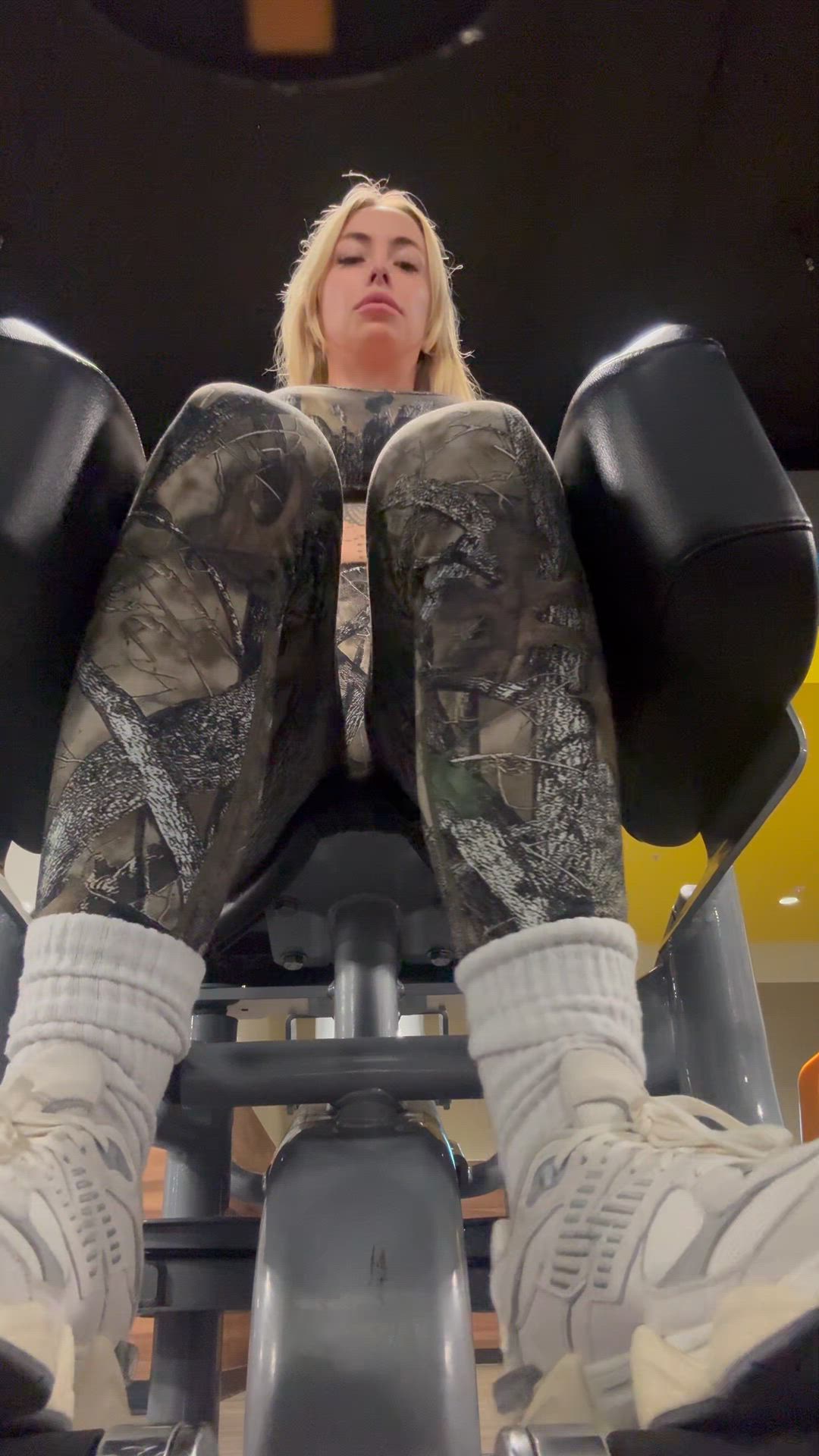 Imagine I'm squeezing you tightly between my legs