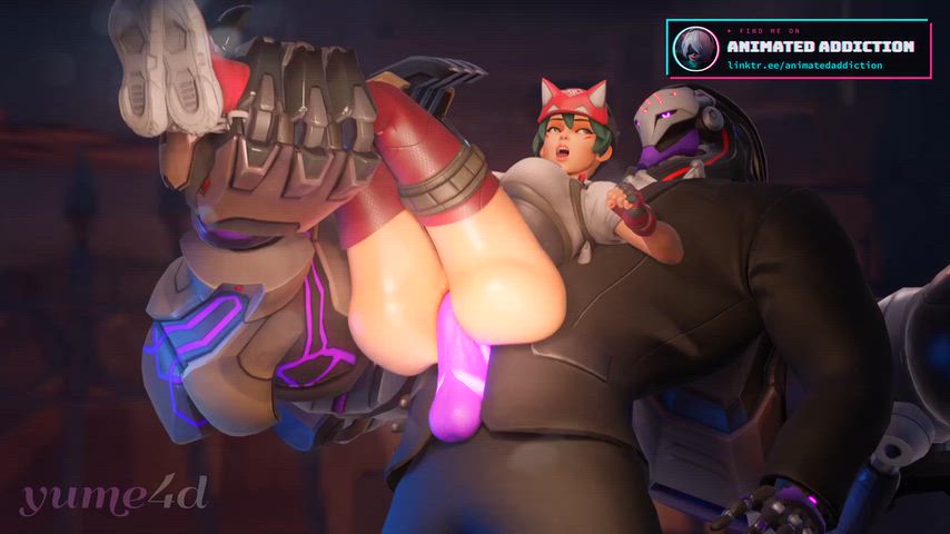 3D Animation Blowjob Cartoon Hardcore NSFW Rough Rule34 SFM Porn GIF by animatedaddiction3