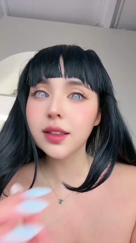 Naked Hinata Hyuga by Sunna_Crest