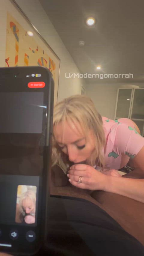 Hubby watched me cheat on FaceTime