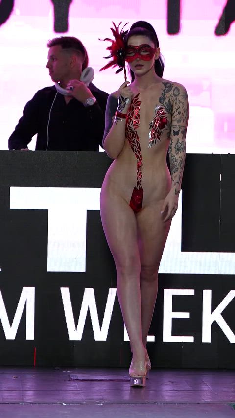 Brooke Raquel for Miami Art Body Tape, Atlanta Swim Week 2024