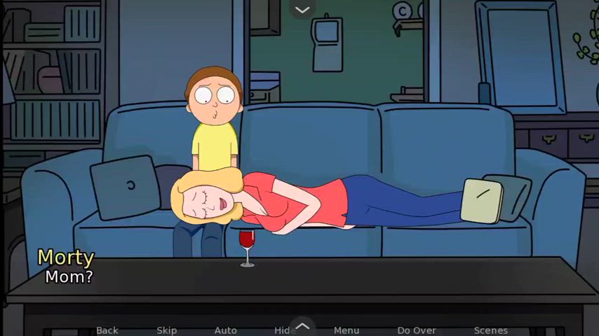 [Rick and Morty - A way back home] Beth Sexy Cleavage