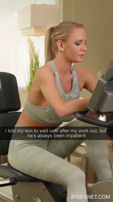 Every single day I ride my son's dick while his father is at work