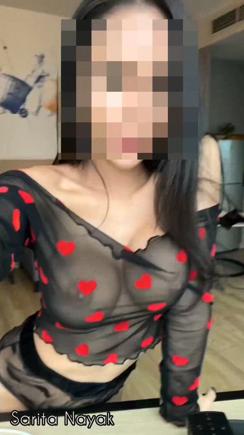 Sarita Nayak transparent clothes