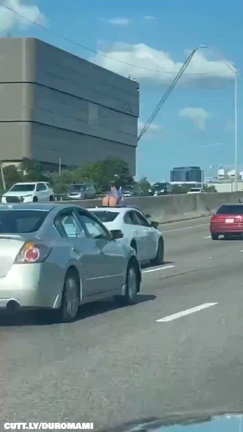 Amateur Ass Ebony Exhibitionist Flashing Public Trashy r/CaughtPublic Porn GIF by duromami
